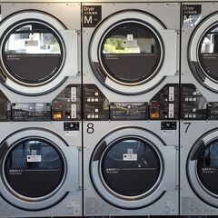 短期間【天神橋筋六丁目】新店舗コインランドリー清掃