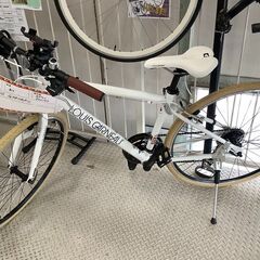 クロスバイク 自転車 LOUIS GARNEAU ルイガノ 6061 42 28インチ 変速