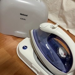 (9/23まで)National アイロン　アイロン台付の画像