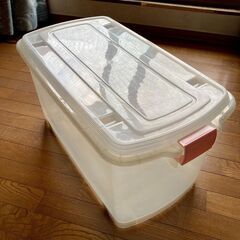 差し上げます　大型衣装ケース　キャスター付