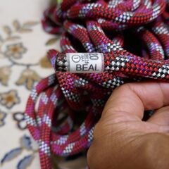 未使用 登山用ロープ10mm 50M ザイル BEAL ベアールの画像