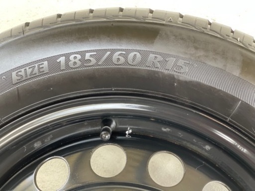 185/60R15 鉄チンホイール付 4本 純正車高装着可能 プロボックス サクシード 15インチ 新品タイヤ 