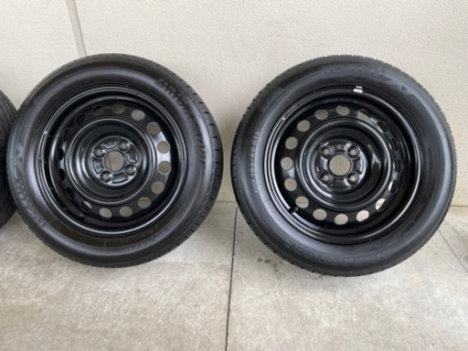 185/60R15 鉄チンホイール付 4本