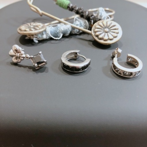 【12点セット】クロムハーツ リング チャーム ピアス