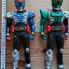 【再値下げ】ソフビ人形仮面ライダーキバ2体セット