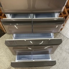 愛品館江戸川店】シャープ412リットル5ﾄﾞｱ冷凍冷蔵庫（2021年製）お 
