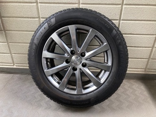 スタッドレスタイヤ【16インチ　スタッドレス】205/60R16　ミシュラン　X-ICE 3＋　＆　Team Sparco BALLARE　(タイヤホイール4本セット)