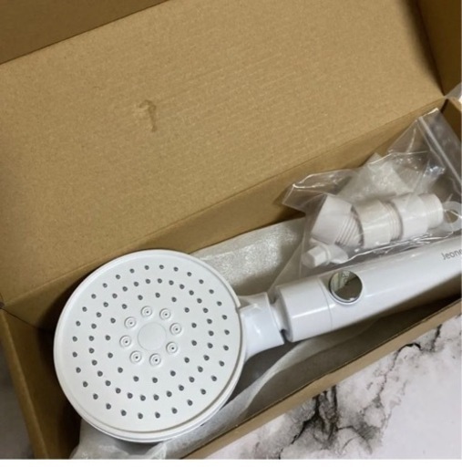 新品未使用❤シャワーヘッド 増圧 しゃわーへっど 節水 シャワー 止水ボタン