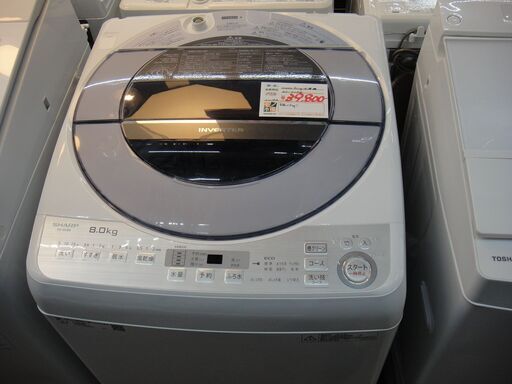 SHARP シャープ 8.0kg洗濯機 2018年製 ES-GV8B【モノ市場安城店】41