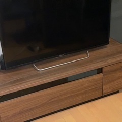 3点セットSONY テレビBRAVIA +ブルーレイ、テレビ台セットの画像
