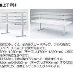 【美品】オカムラ　ミーティングデスク　Swift(スイフト)シリーズ 3S27KH-MBJ2の画像