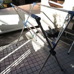 ふとん干し竿　ステンレス製