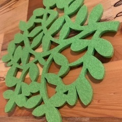フェルト鍋敷き