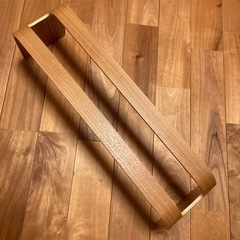 スリッパラック　木製の画像