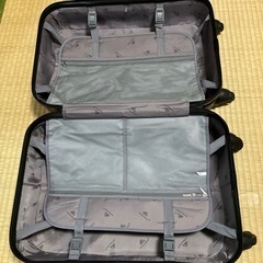 あげます　キャリーケース　スーツケース　紫　の画像