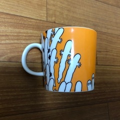 ARABIA MOOMINマグ　ニョロニョロ　未使用の画像