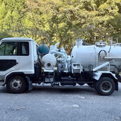 強力吸引車　車検令和５年１０月１４日まで　バキュームダンパー　兼松エンジニアリング　バキューム車の画像