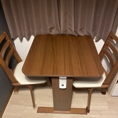 【お取引決定しました】ニトリダイニングテーブルセット