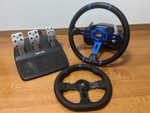 Logicool G29 社外ボス、ステアリング付き