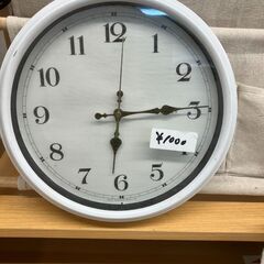 ☆中古￥500！【会員価格￥500】rimlex　掛け時計　家具...