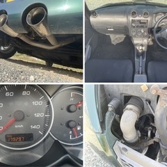 値下げしました！車検R6年8月、乗らなくなったので外装悪いですがマニュアルコペン激安で譲りますの画像