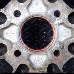 夏なので値下げ　ワタナベ　旧車　114.3 14 6J　2本の画像