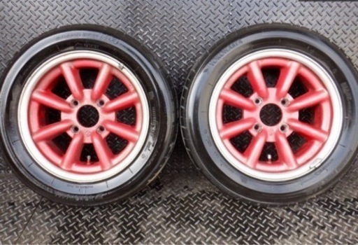 夏なので値下げ　ワタナベ　旧車　114.3 14 6J　2本