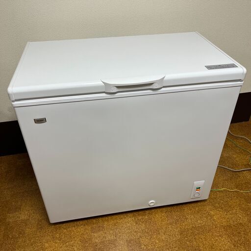 美品 2021年製 ハイアール Hair 冷凍庫 JF-NC205F-1 205L ストッカー