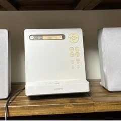 SONY CMT-V3 ウォークマンドックコンポ 白