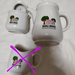 更に値下げ　MERCI HOUSEかわいい食器、２つ