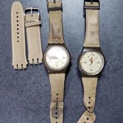 Swatch腕時計(ベージュ)