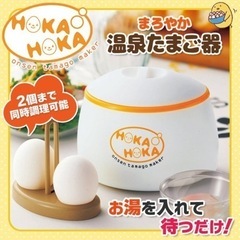 【値下げ】家庭用 温泉たまご器 1度に2個できる 簡単 コンパクト