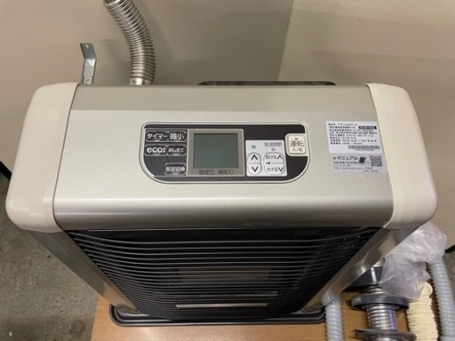 【動作品】サンポット/SUNPOT 石油暖房機 密閉式石油ストーブ FFR-563SX R 2018年製造 壁給排気 付属品付 札幌発