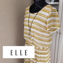 ELLE プリーツ スカート　ワンピースの画像