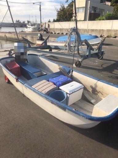 小型FRPボート船　つりっこ太郎