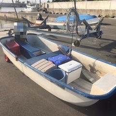 小型FRPボート船　つりっこ太郎