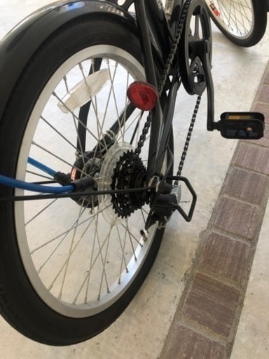 【美品】人気CAPTAIN STAG折りたたみ自転車