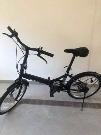 【美品】人気CAPTAIN STAG折りたたみ自転車