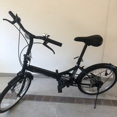 美品】人気CAPTAIN STAG折りたたみ自転車