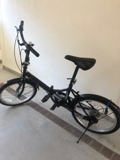 【美品】人気CAPTAIN STAG折りたたみ自転車
