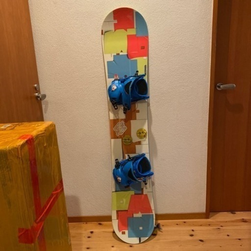 レディース140cm ビンディング付き スノーボード
