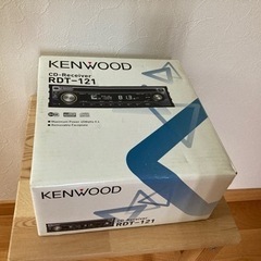 【新品・未使用】KENWOOD カーオーディオ（CDチューナー）...