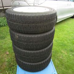 215/55R17　エスティマ純正ホイール　スタッドレスタイヤ4...