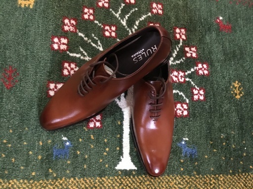 新品　未使用25.5センチ　ブラウン　大塚製靴です。箱もあります。