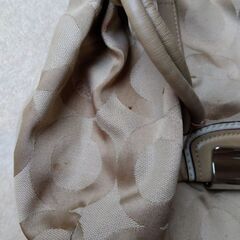 【最終値下げ中！】COACH コーチ チェーン ハンドバッグ 革 布の画像