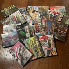 バス釣りDVD まとめて
