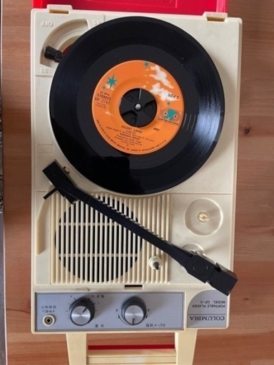 COLUMBIA ポータブルレコードプレイヤー