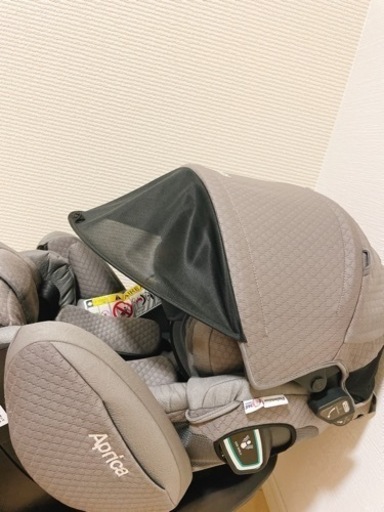 値下げ☆美品☆回転式アップリカ　フラディア グロウ　チャイルドシート　ISOFIX360°