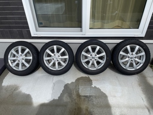 ★使用期間僅か★スタッドレスタイヤ VRX ブリザック 155/65/14 ワゴンR