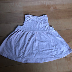 ピンクのワンピース80cmの画像